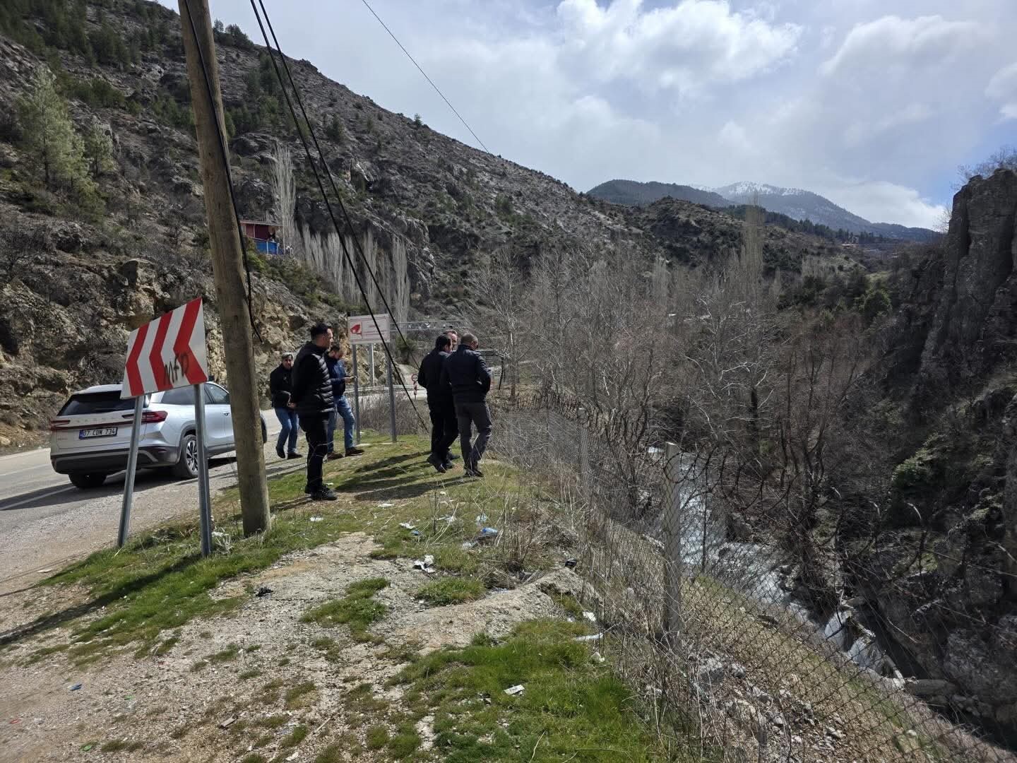 Saimbeyli’de dere ıslahı çalışmaları için saha incelemeleri gerçekleştirildi
