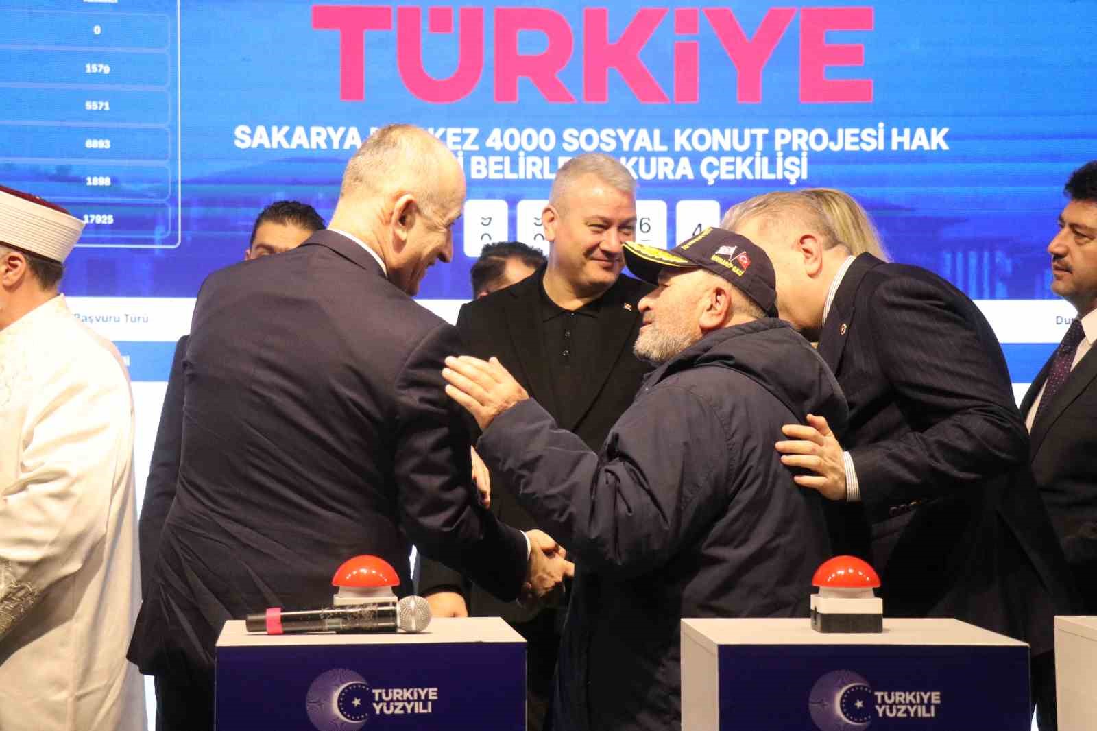 Sakarya’da 6 bin 633 hak sahibi kura ile belirlendi
