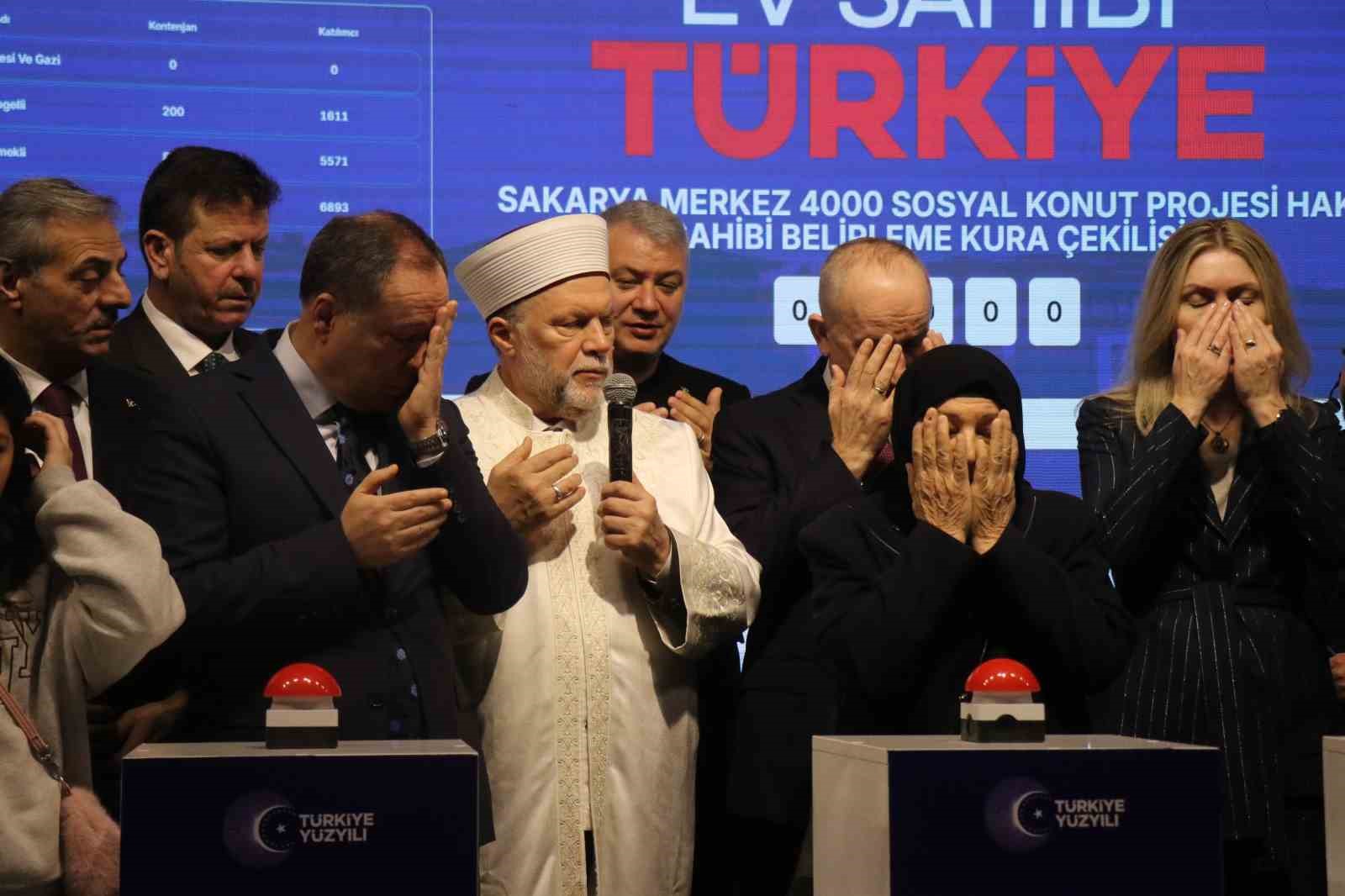 Sakarya’da 6 bin 633 hak sahibi kura ile belirlendi
