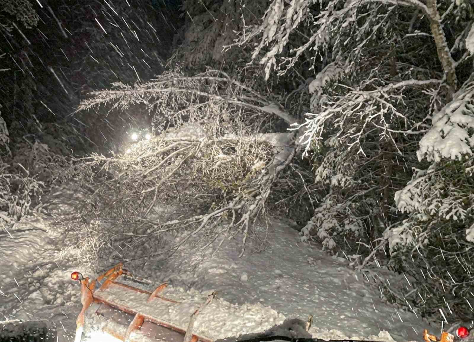 Sakarya’da kardan kapanan 35 grup yolunun 31’i ulaşıma açıldı
