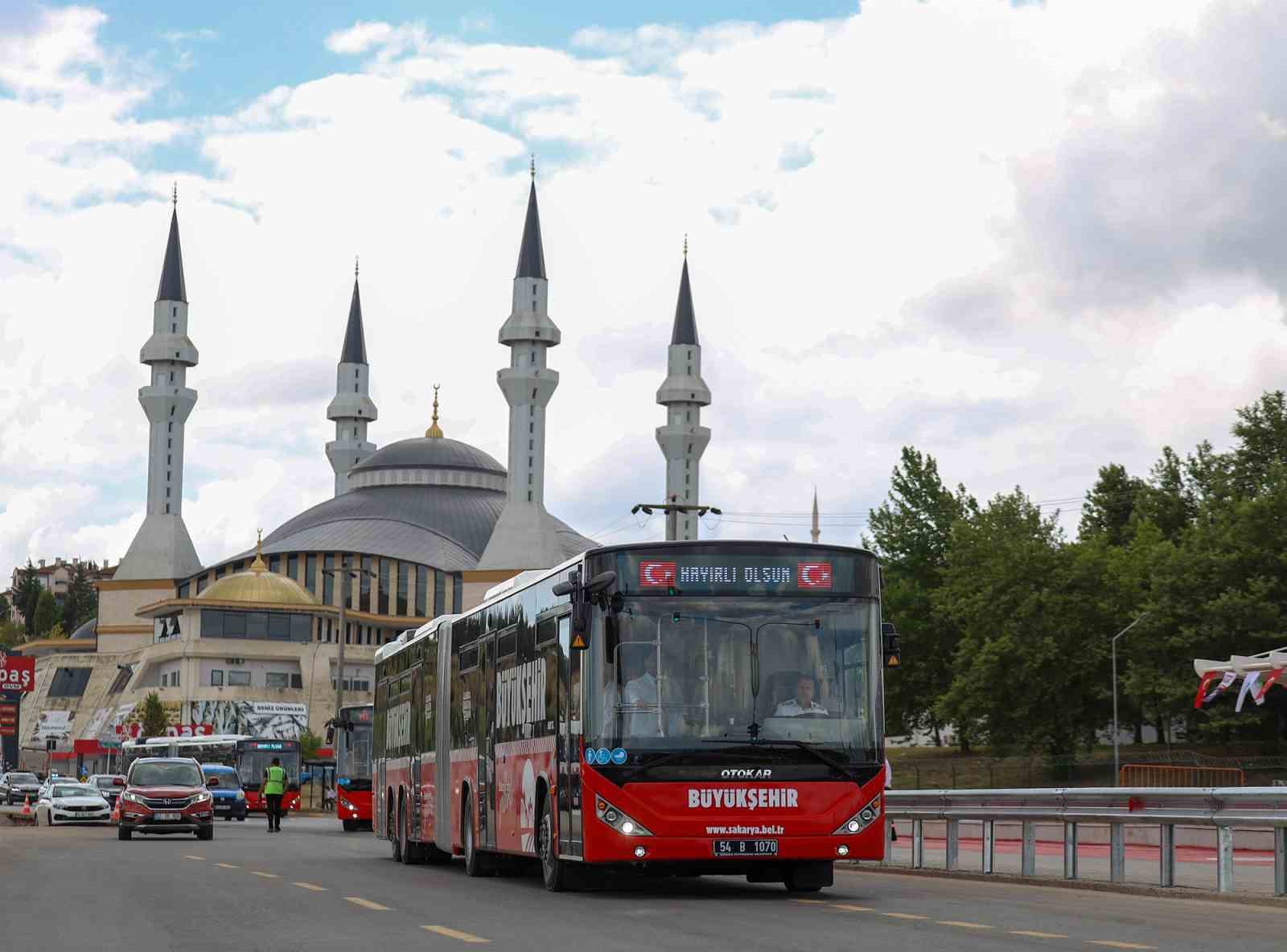 Sakarya’da metrobüs için ücretsiz test dönemi sona eriyor

