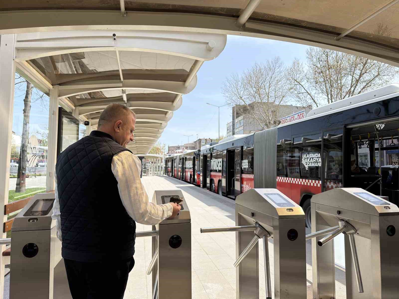 Sakarya’da metrobüs için ücretsiz test dönemi sona eriyor
