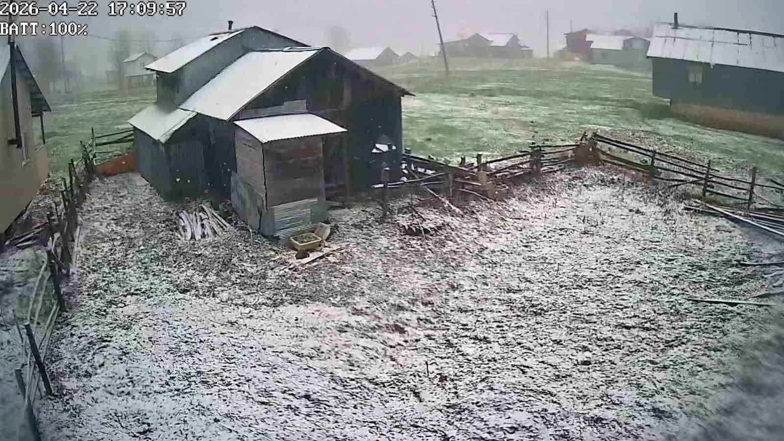 Sakarya’nın yüksek kesimleri beyaza büründü
