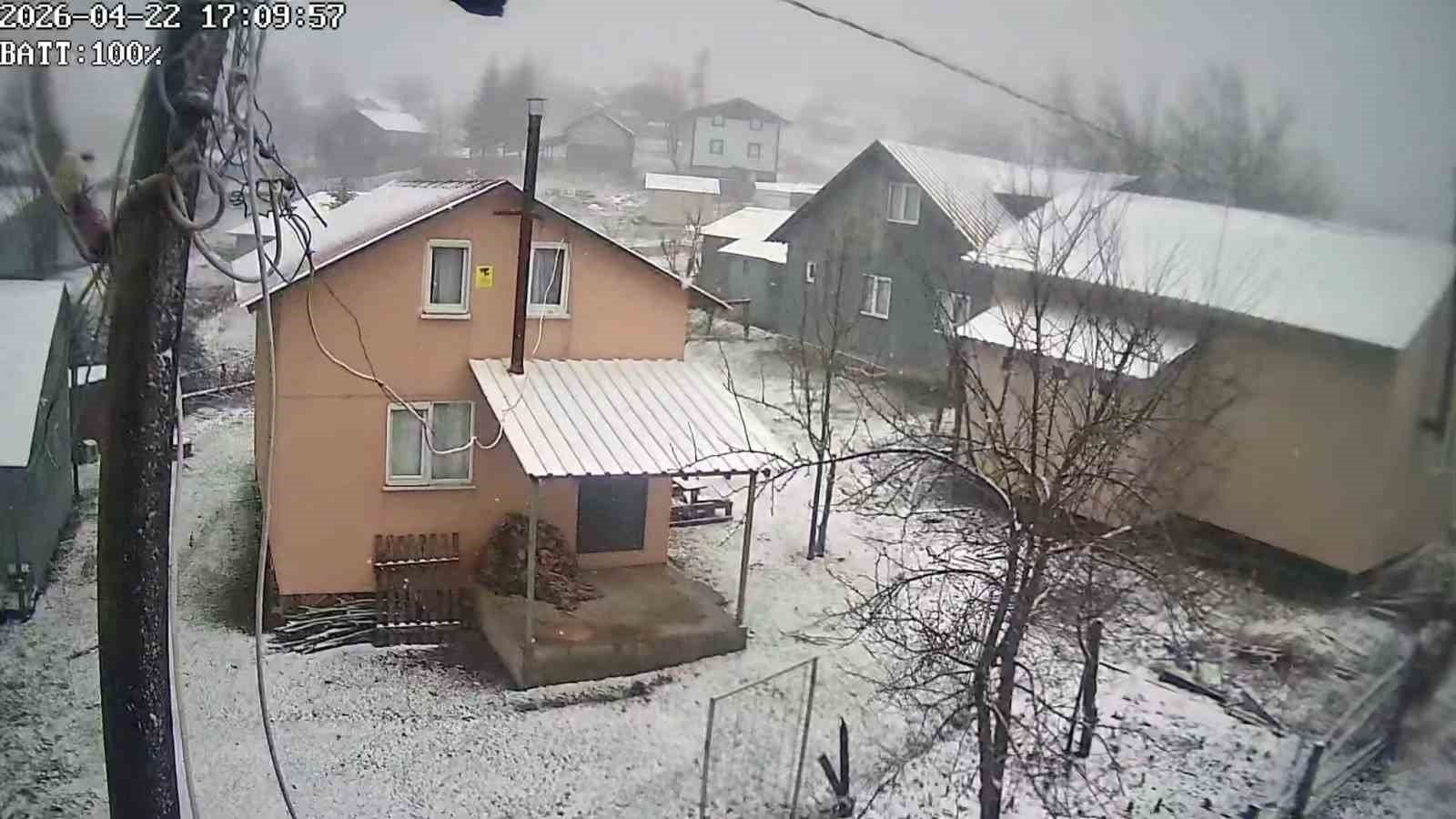 Sakarya’nın yüksek kesimleri beyaza büründü
