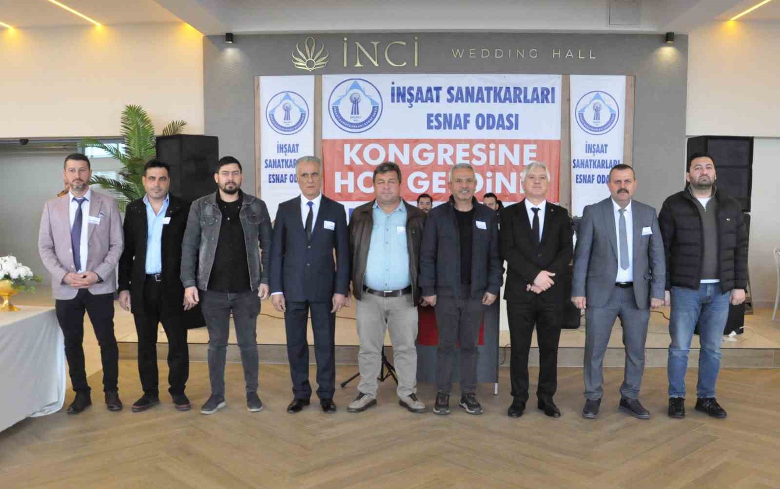 Salihli inşaatçılarda Tuncay Ünlü yeniden seçildi
