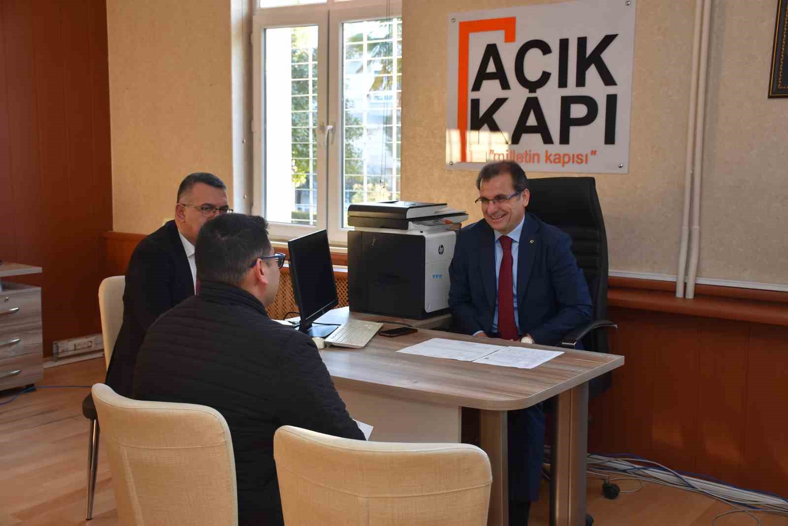 Salihli Kaymakamı Güldoğan, vatandaşın sesine kulak verdi
