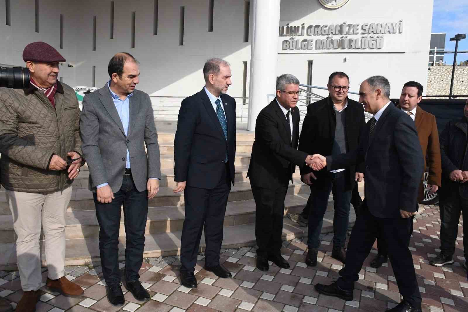 Salihli OSB’de yılın son toplantısı yapıldı
