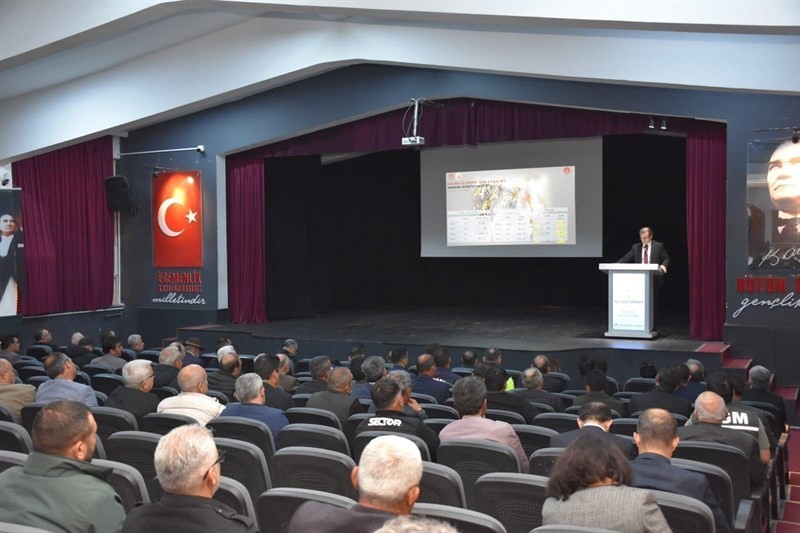 Salihli’de muhtarlar toplantısı yapıldı
