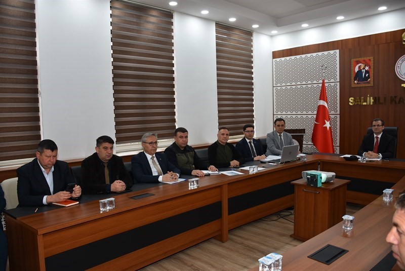 Salihli’de orman yangınlarına karşı kritik toplantı
