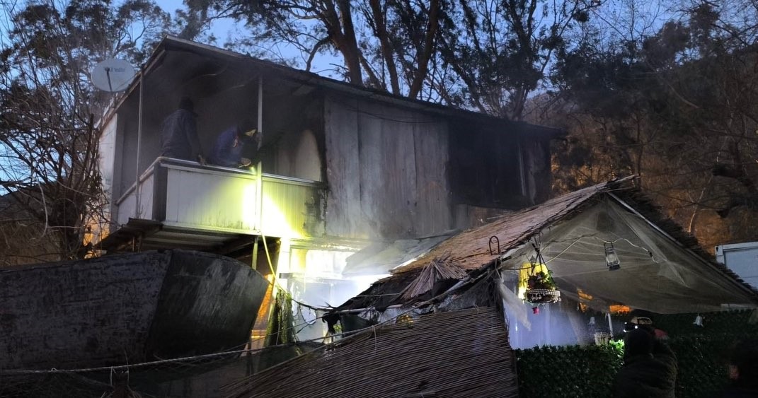 Samandağ’da konteyner yangını
