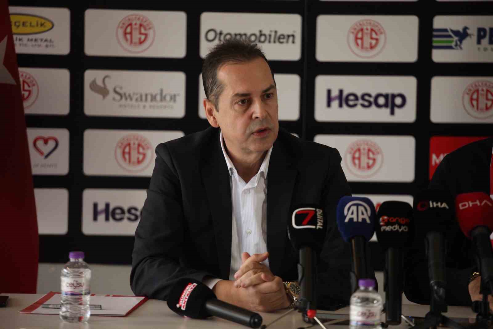 Sami Uğurlu: "Antalyaspor için elimizden geleni yapacağız "
