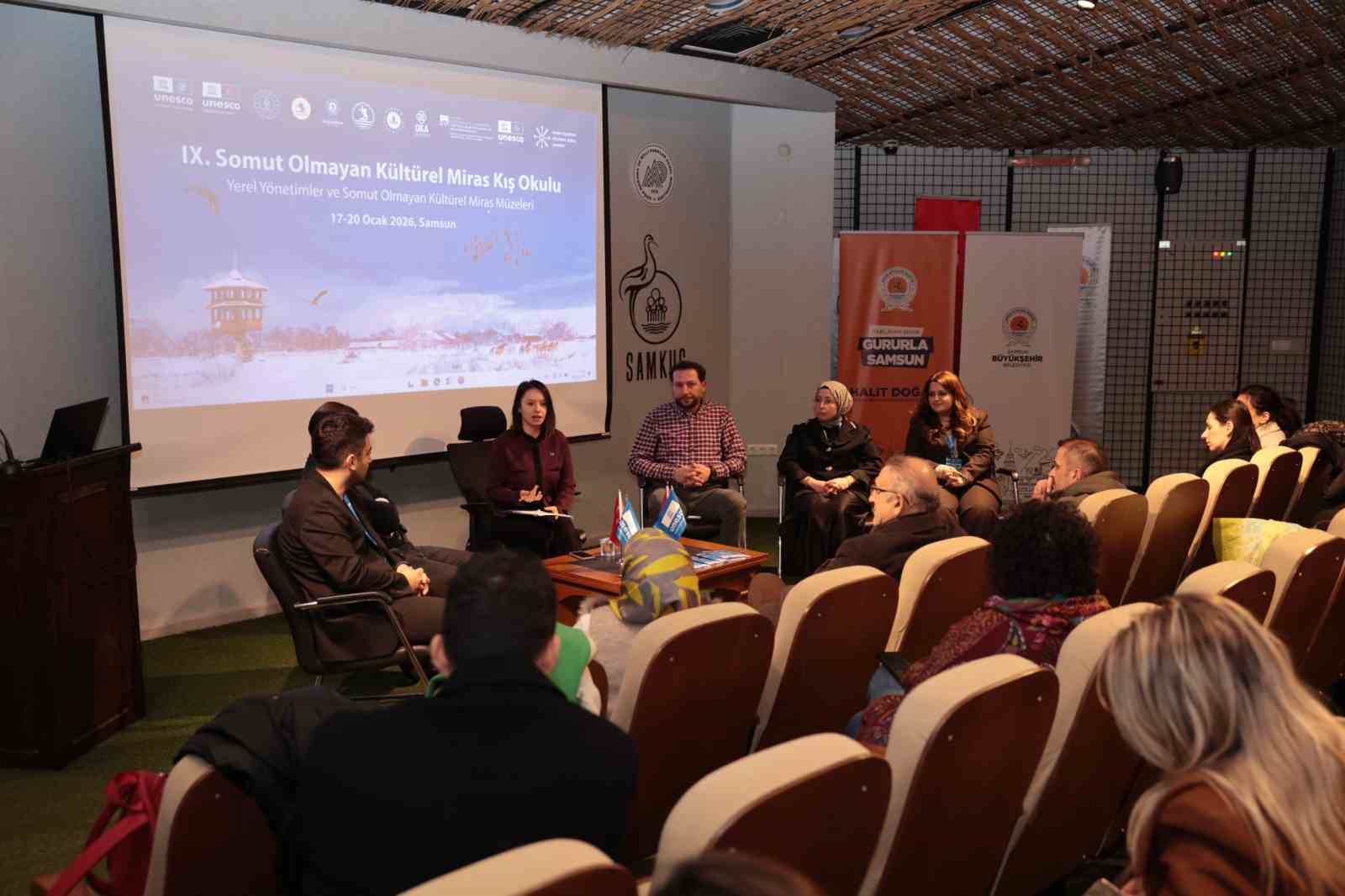 Samsun, 9. Somut Olmayan Kültürel Miras Kış Okulu’na ev sahipliği yaptı
