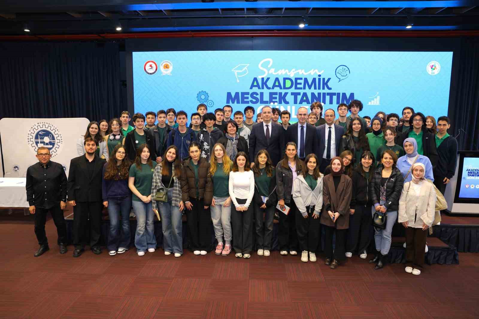 Samsun Akademik Meslek Tanıtım Günleri yoğun katılımla başladı
