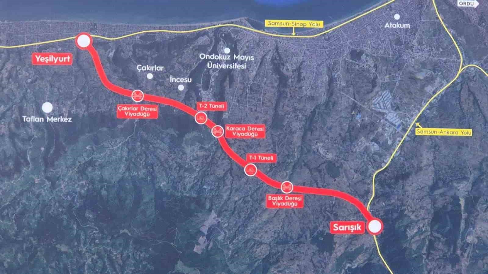 Samsun Batı Çevre Yolu’nun temeli atıldı
Samsun Batı Çevre Yolu’nun temeli atıldı