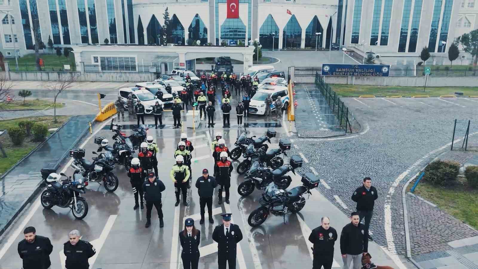 Samsun Emniyeti’nden Polis Haftası’na özel video
