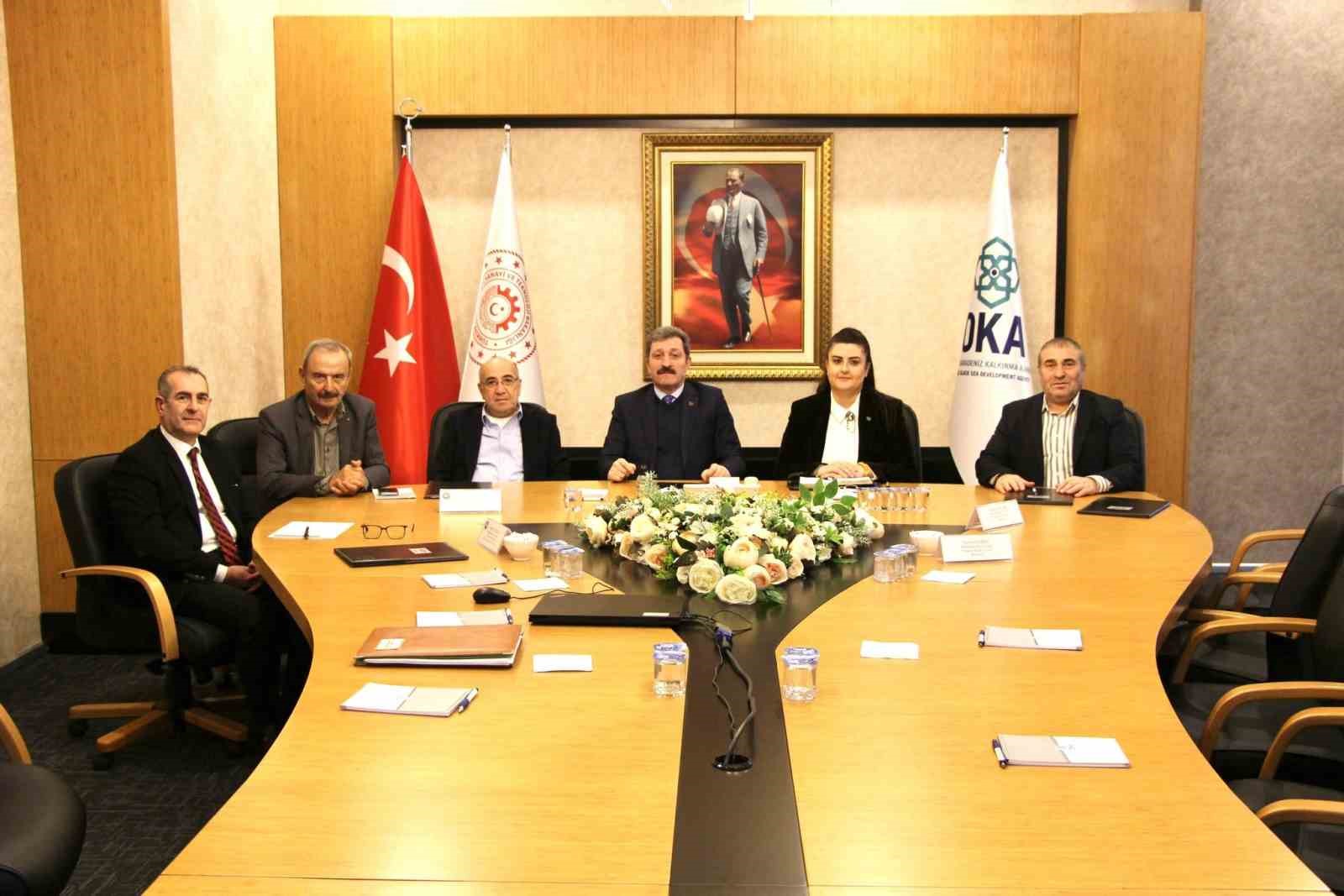 Samsun Merkez OSB’de kritik toplantı: Gündem Samsun-Mersin Sanayi Koridoru
