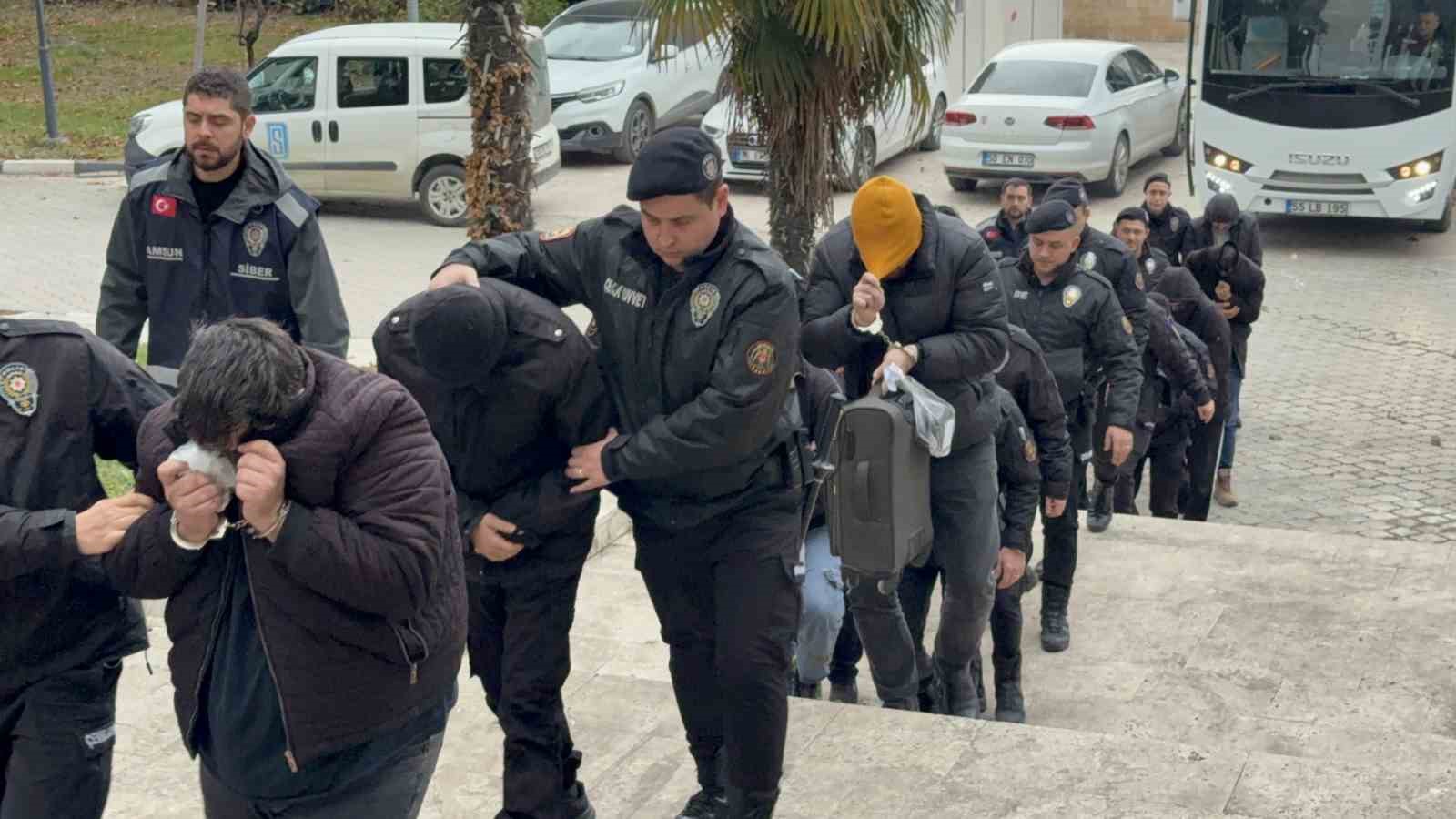 Samsun merkezli 19 ilde müstehcenlik operasyonunda 20 kişi adliyeye sevk edildi
