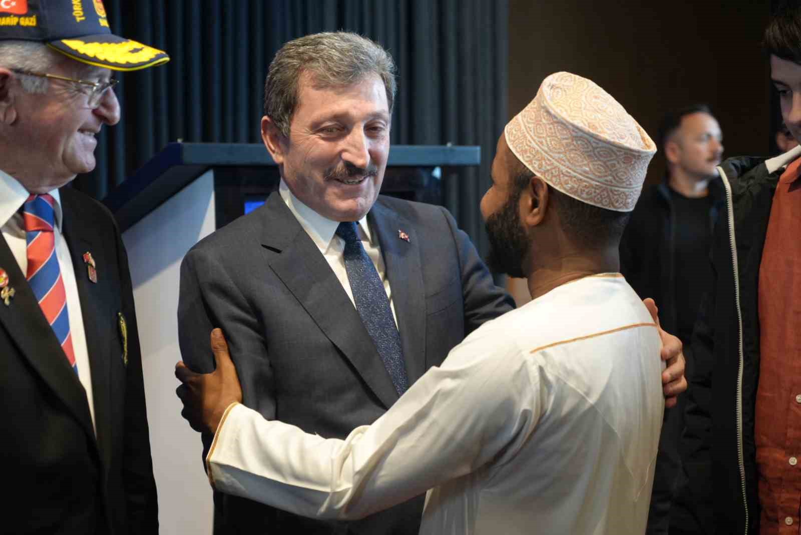 Samsun protokolü bayramlaştı
