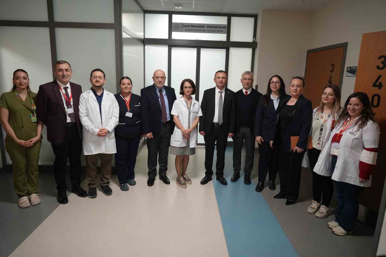 Samsun Şehir Hastanesi’nde Çocuk Hematoloji-Onkoloji Kliniği açıldı
