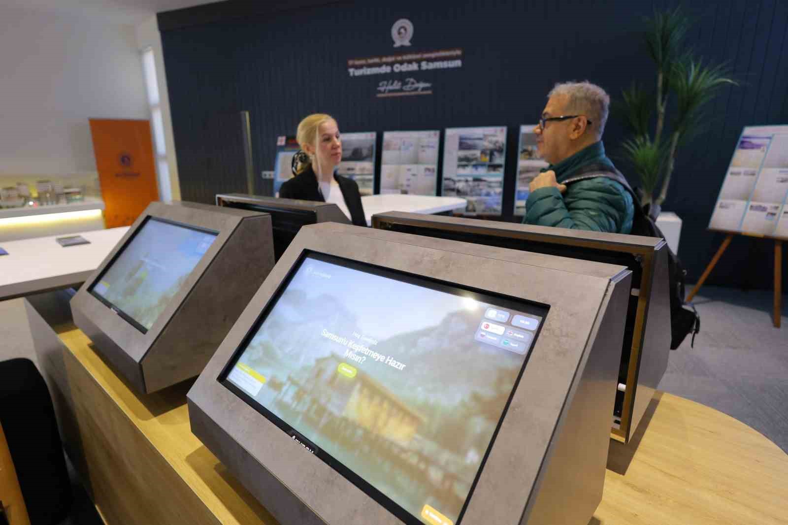 Samsun Tanıtım Merkezi’ne yoğun ilgi: Şehrin vitrini oldu
