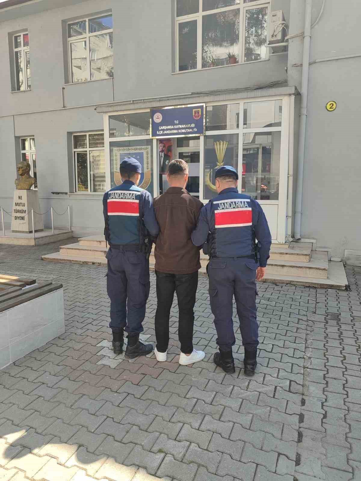 Samsun’da 13 yıl hapis cezası bulunan şahıs yakalandı
