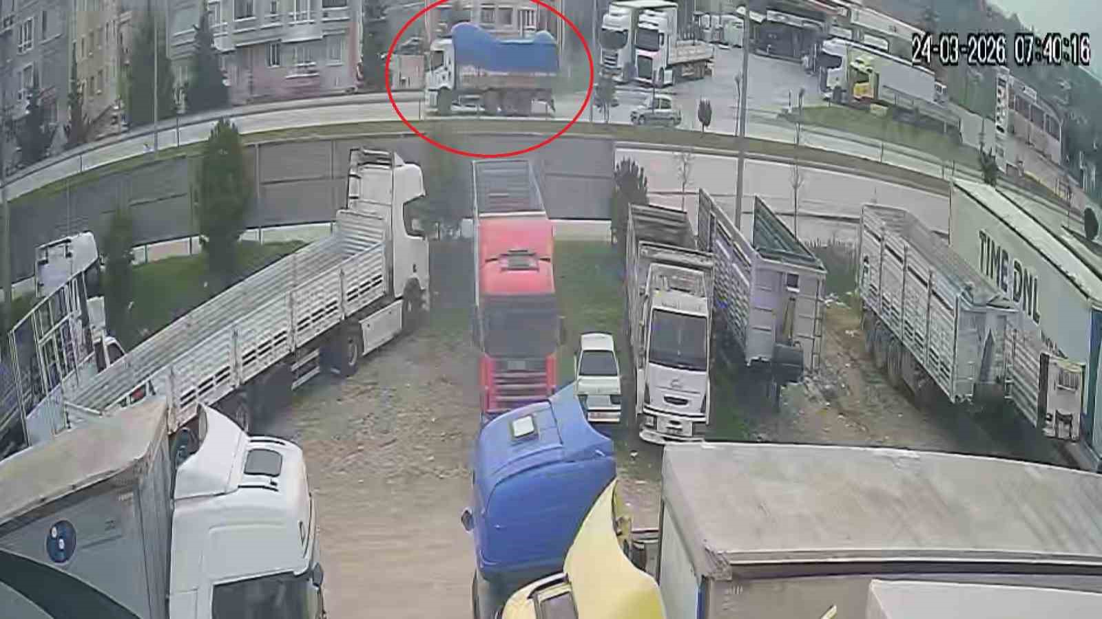 Samsun’da 18 kişinin yaralandığı feci kaza görüntülendi
