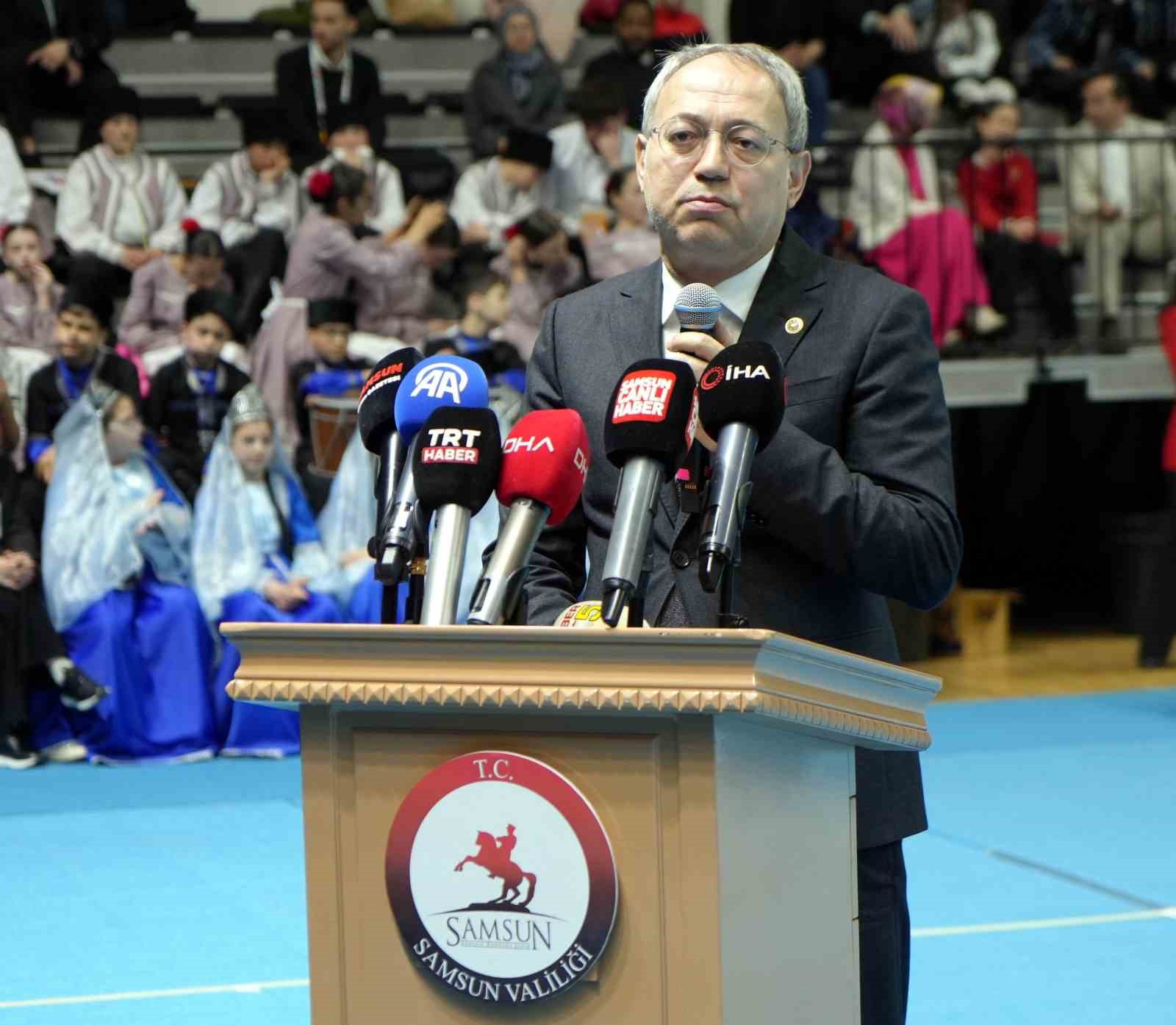 Samsun’da 23 Nisan, dünya çocuklarıyla kutlandı
