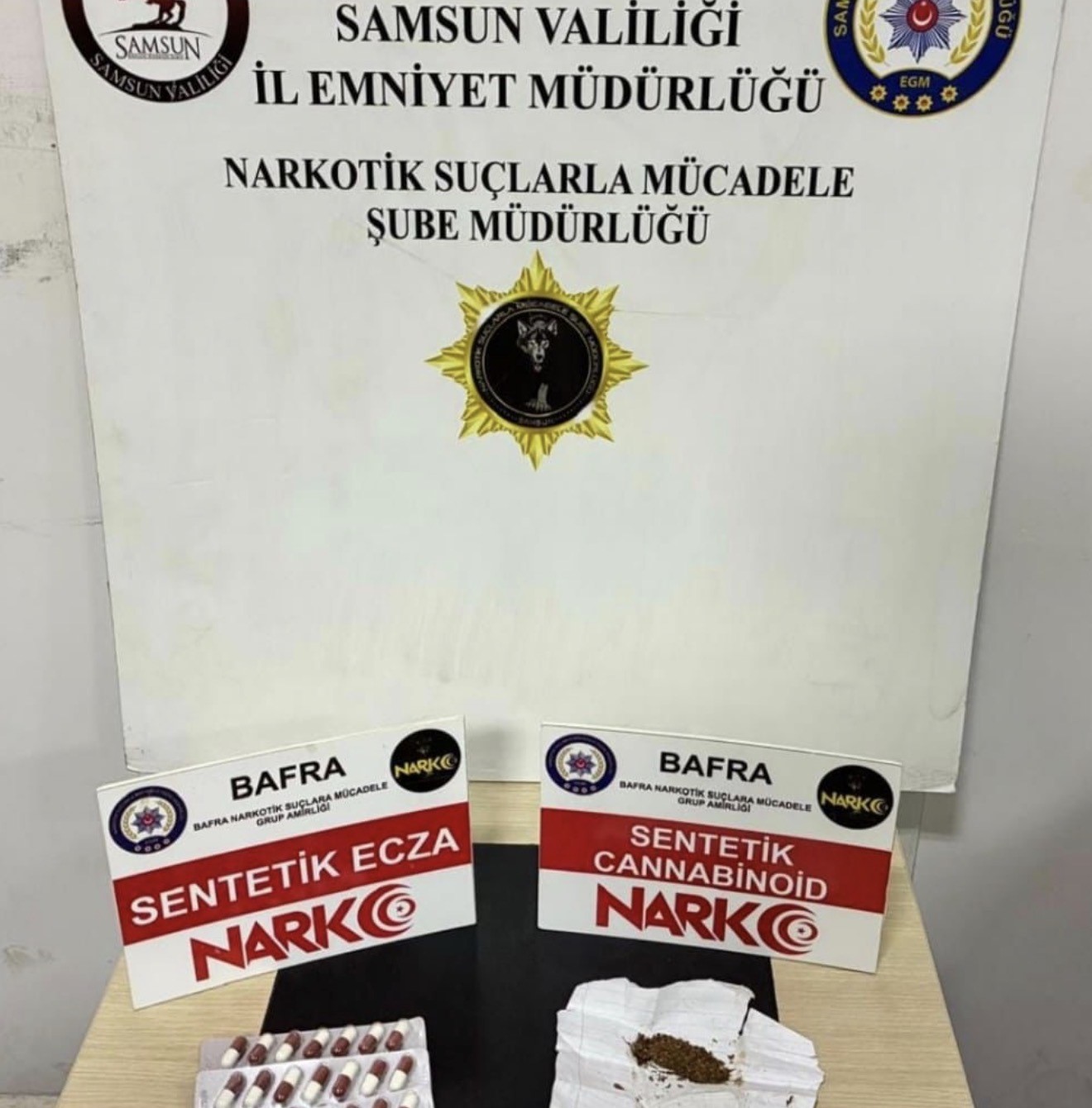 Samsun’da 3 ilçede uyuşturucu operasyonu: 7 gözaltı

