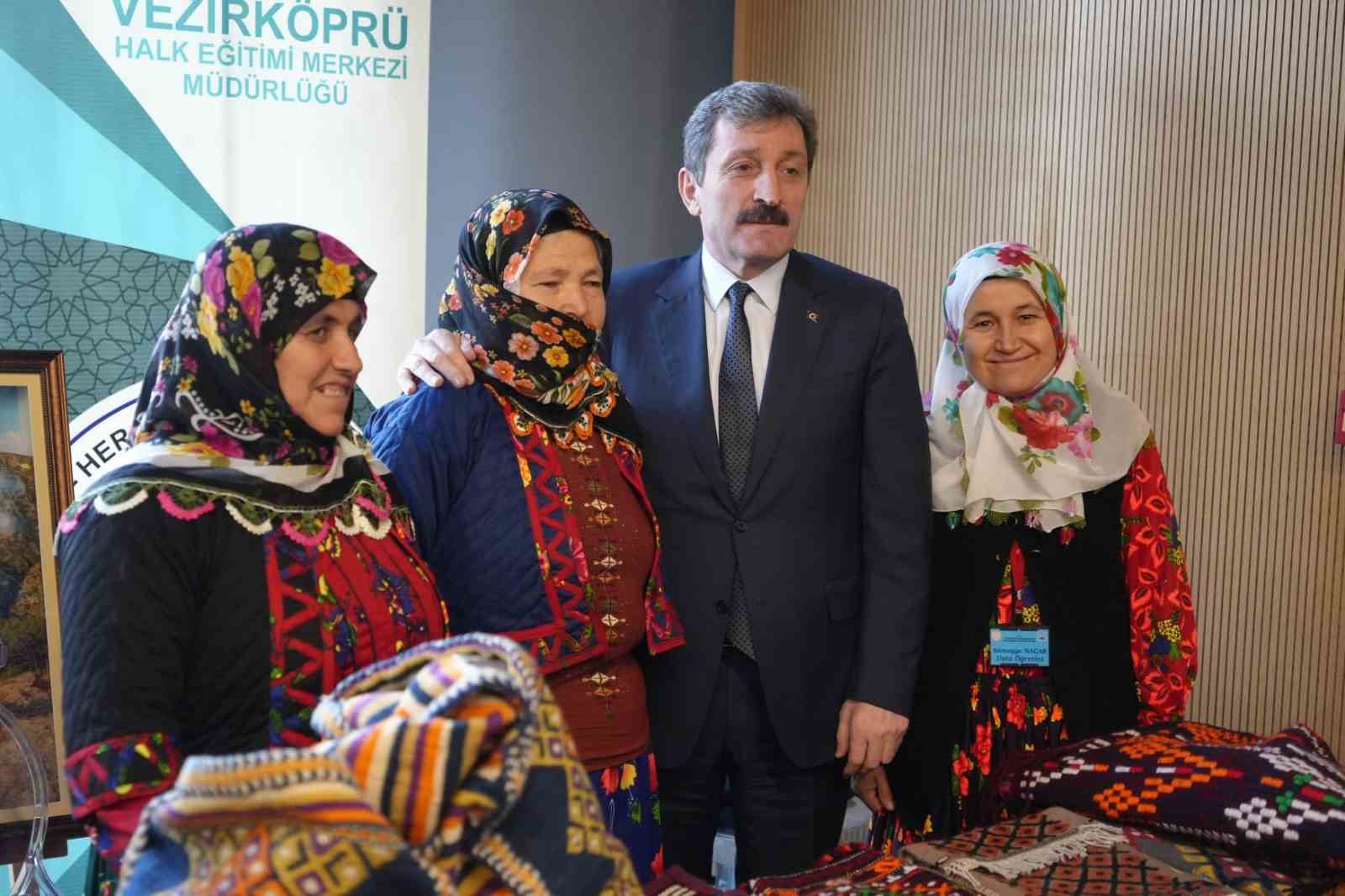 Samsun’da 600 yıllık belleme geleneği ve Tahtaköprü kilimi dokumacılığı yaşatılıyor
