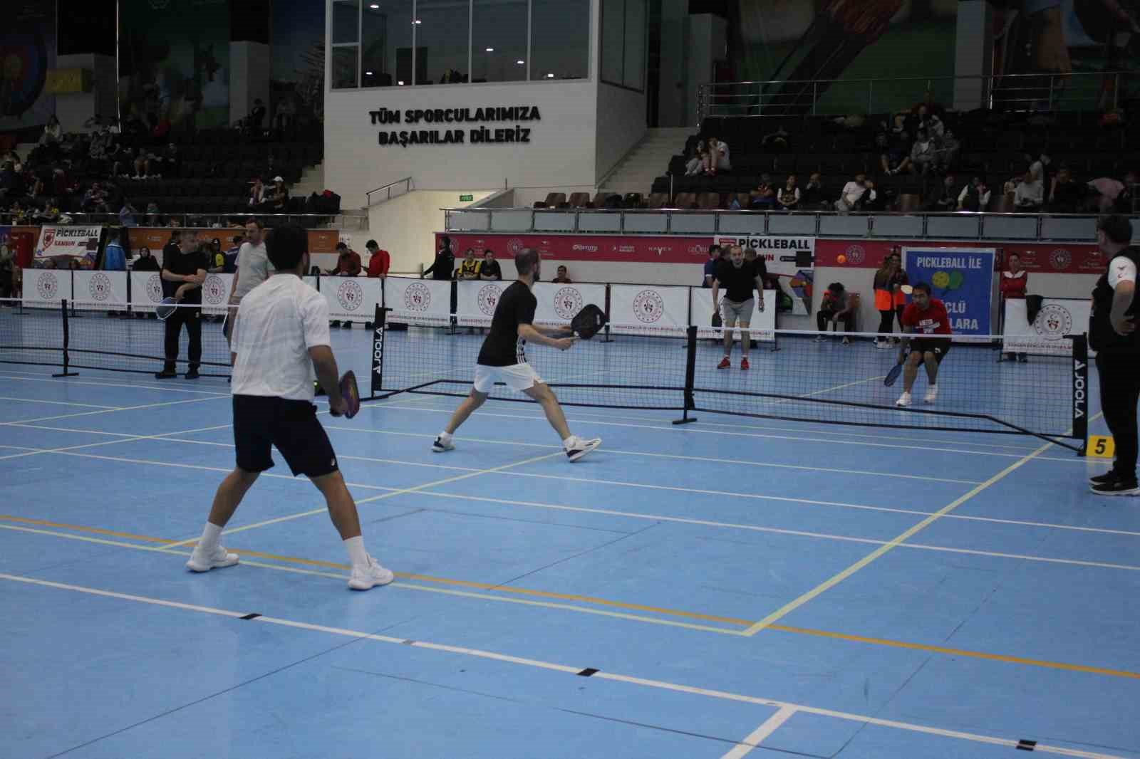 Samsun’da 670 sporcu Pickleball Şampiyonası’nda buluştu
