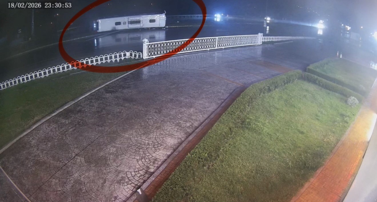 Samsun’da 7 kişinin yaralandığı kazanın kamera görüntüsü ortaya çıktı
