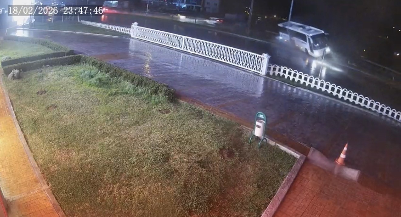 Samsun’da 7 kişinin yaralandığı kazanın kamera görüntüsü ortaya çıktı
