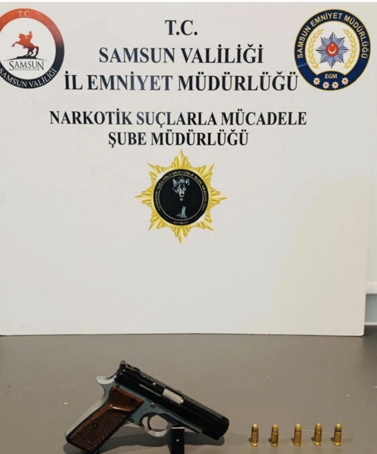 Samsun’da 9 bin 308 sentetik hap ele geçirildi: 2 gözaltı
