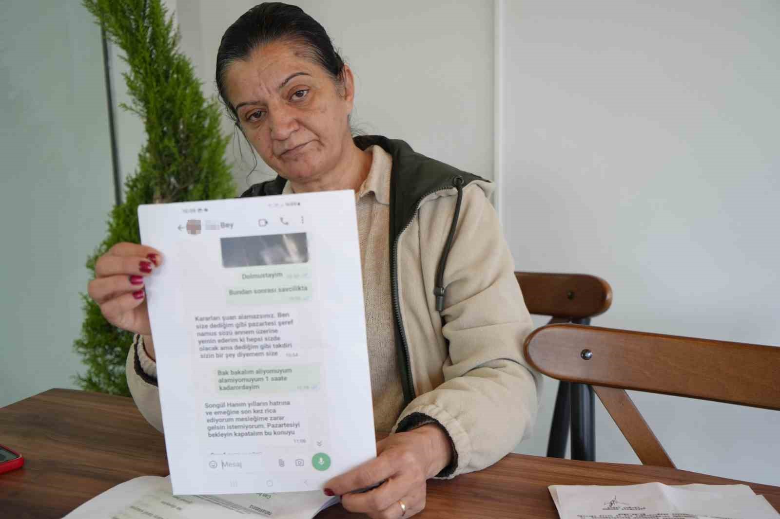 Samsun’da avukatı tarafından "tazminat" vaadiyle dolandırıldığını iddia eden kadın suç duyurusunda bulundu
Samsun’da avukatı tarafından "tazminat" vaadiyle dolandırıldığını iddia eden kadın suç duyurusunda bulundu