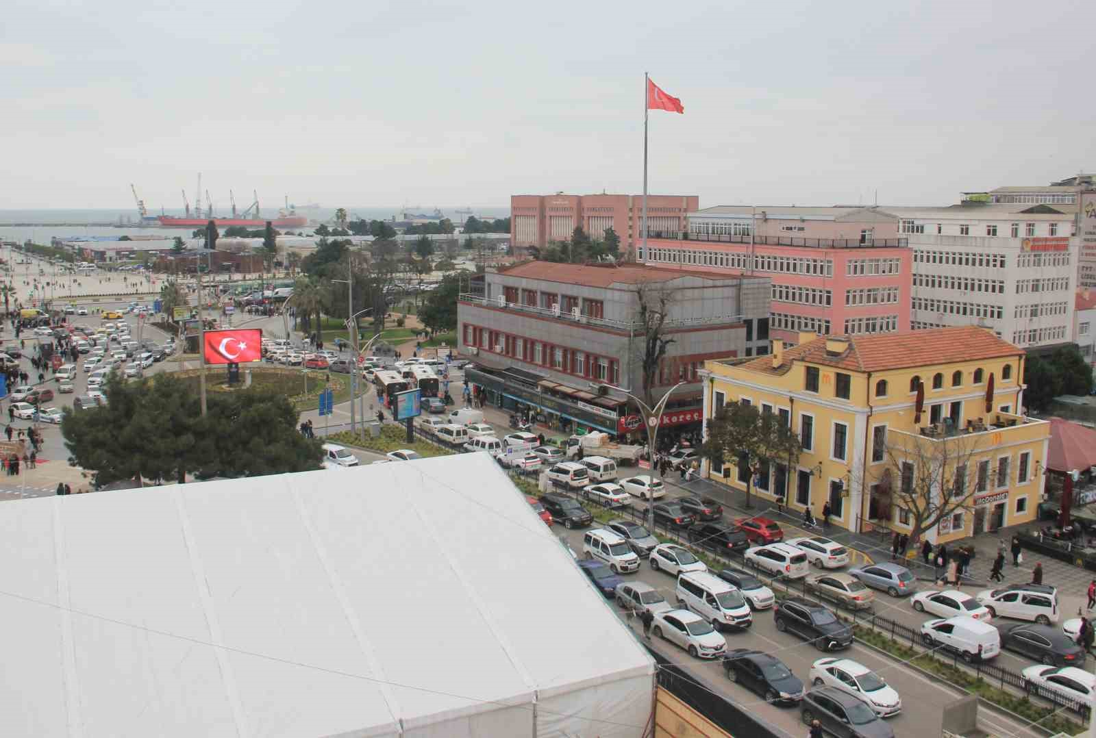 Samsun’da bayram yoğunluğu
