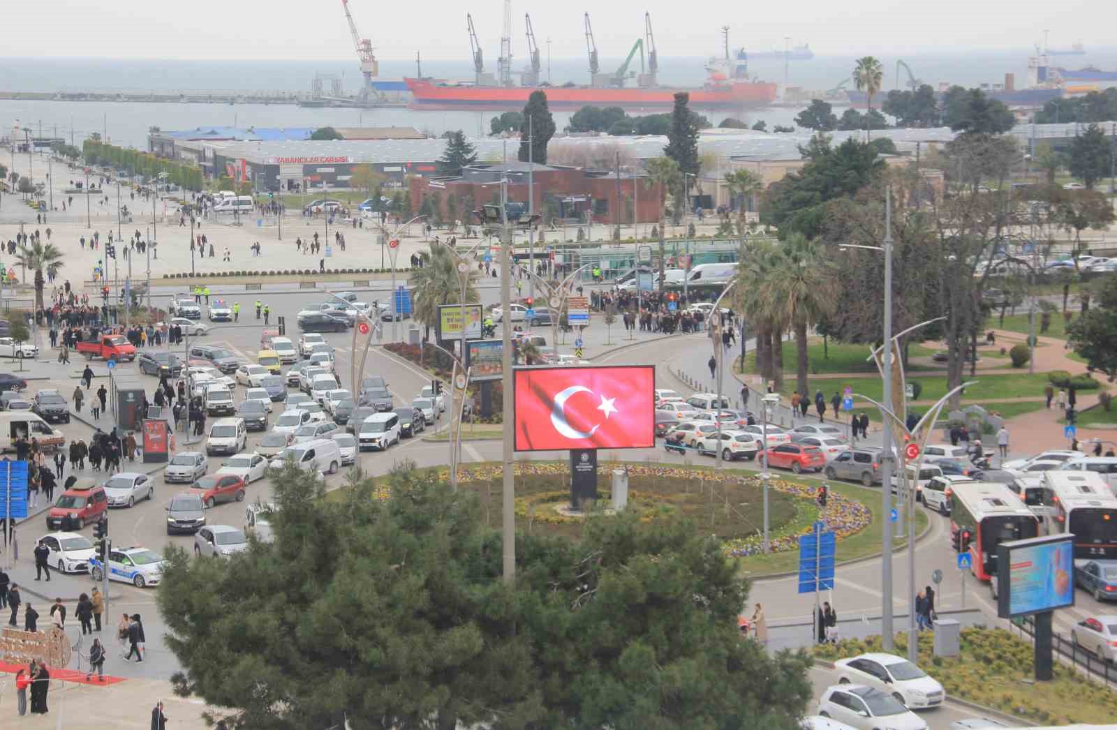 Samsun’da bayram yoğunluğu
