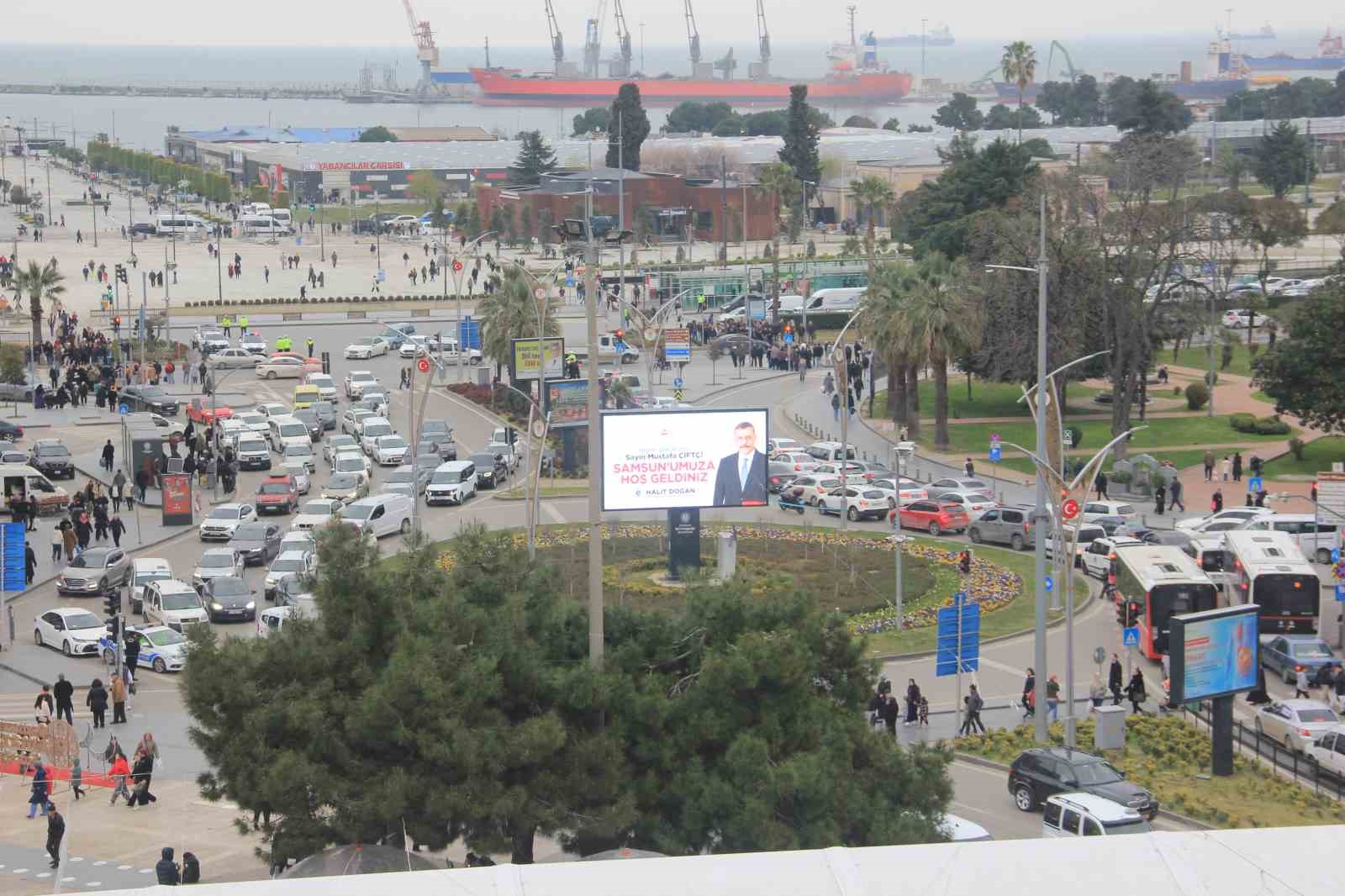 Samsun’da bayram yoğunluğu
