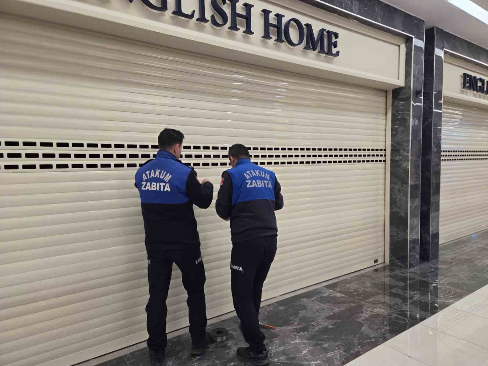 Samsun’da CityMall AVM’ye mühür
