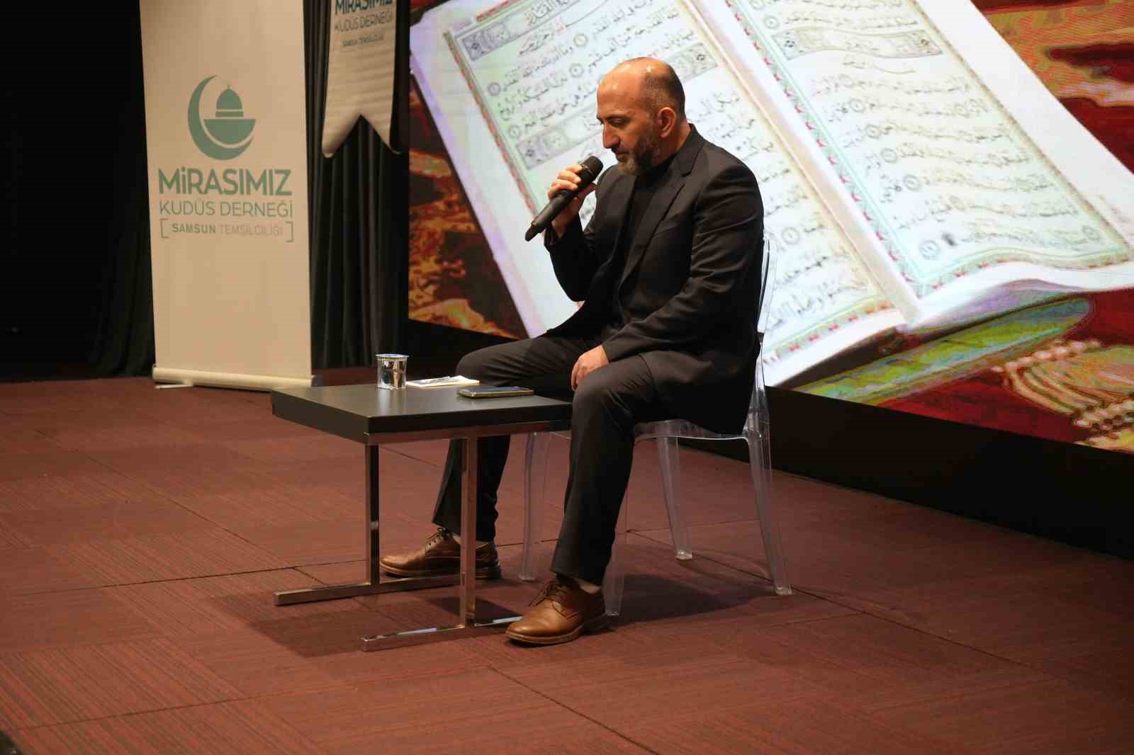 Samsun’da "Direnişten Dirilişe Kudüs Gecesi"
