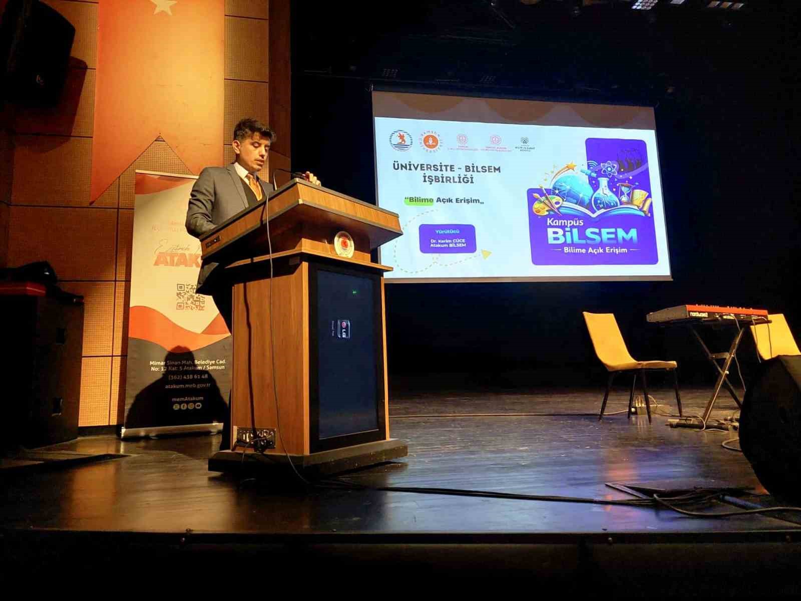 Samsun’da eğitimde iş birliği: "Kampüs BİLSEM" kapılarını açtı
Samsun’da eğitimde iş birliği: "Kampüs BİLSEM" kapılarını açtı