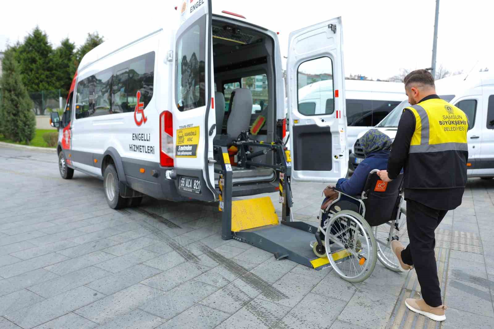 Samsun’da Engelsiz Turizm Otobüsü hizmette
