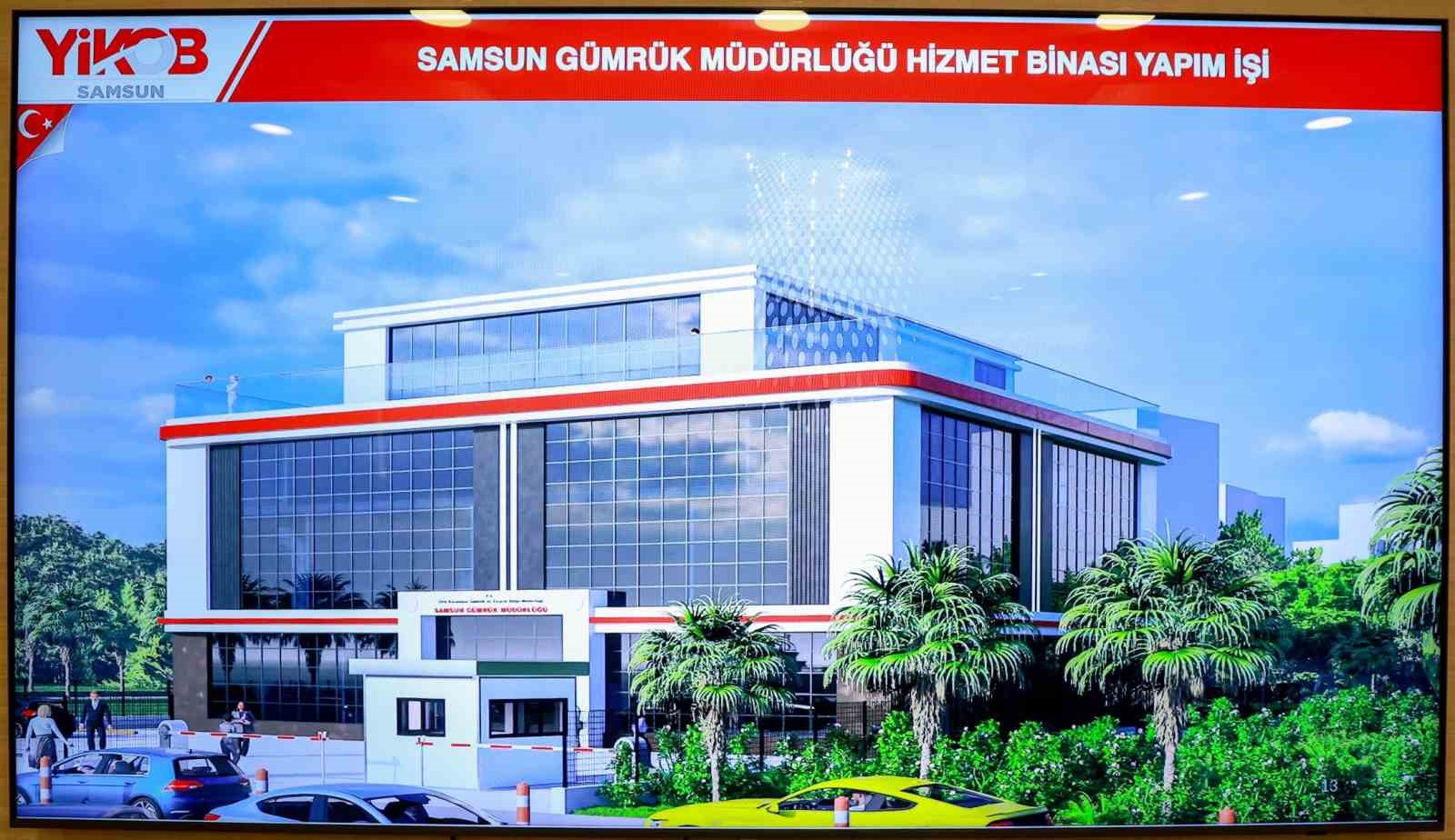 Samsun’da gümrük altyapısına 68,5 milyon liralık yeni yatırım
