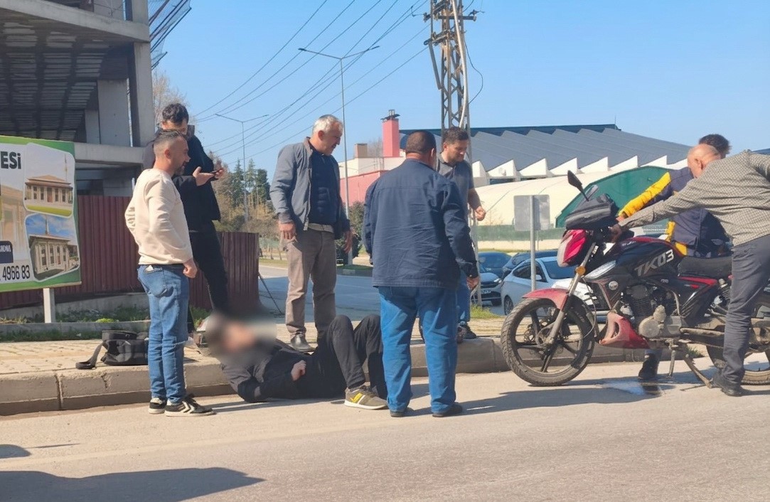 Samsun’da motosiklet kazaları
