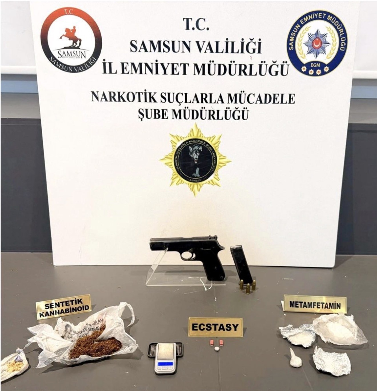 Samsun’da narkotik operasyonu: 10 kişi yakalandı
