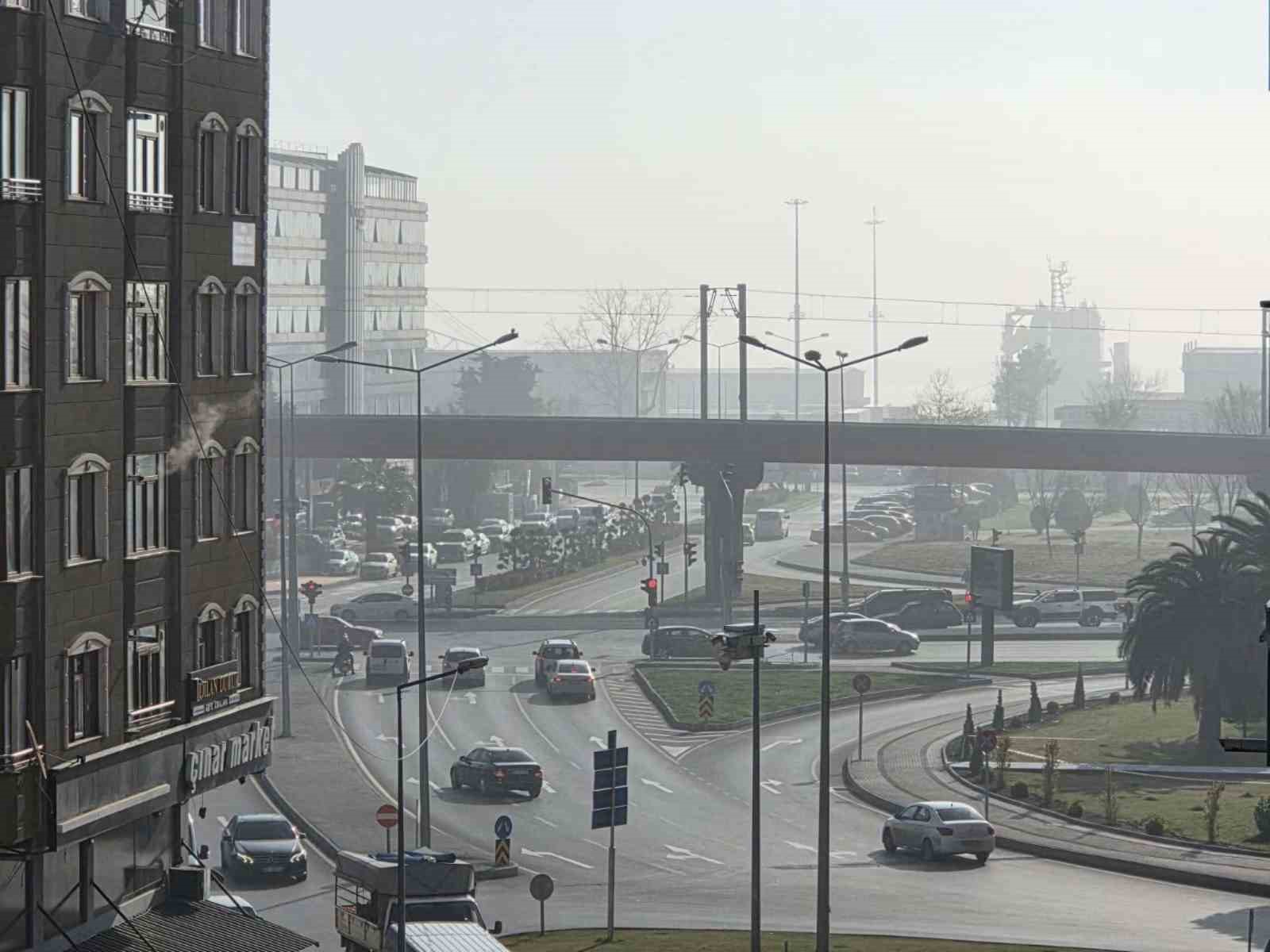 Samsun’da pus ve sis
