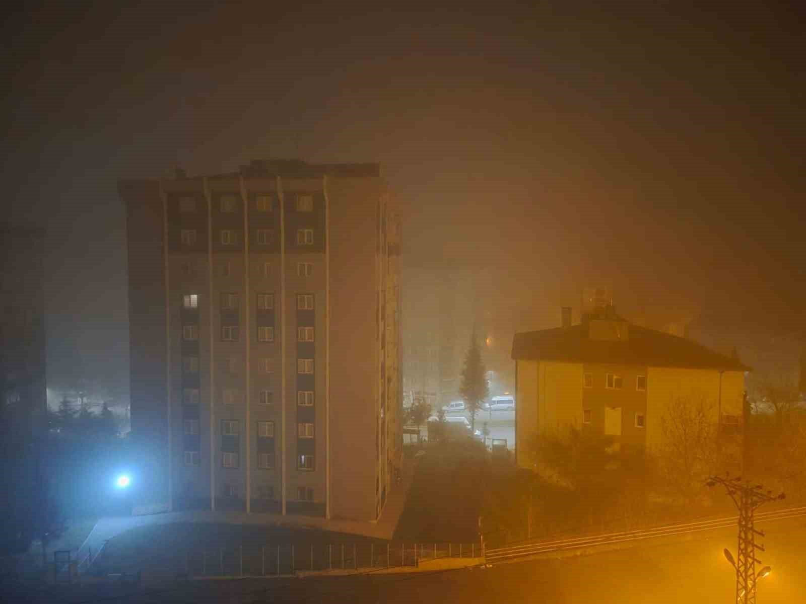 Samsun’da pus ve sis
