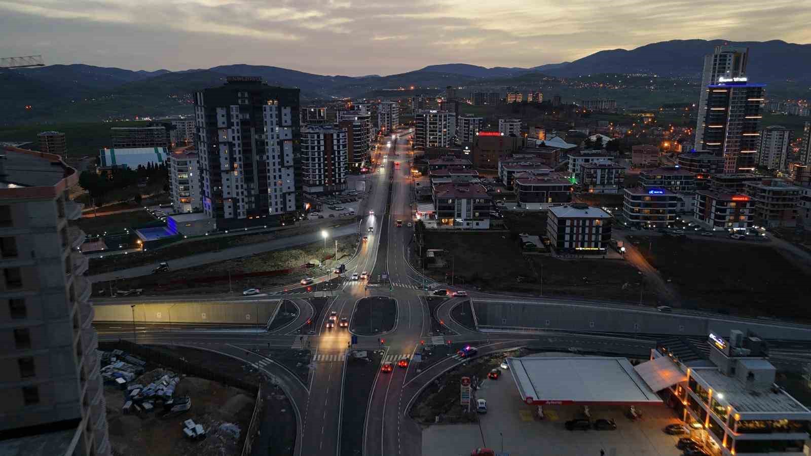 Samsun’da Recep Tayyip Erdoğan Bulvarı trafiğe açıldı
