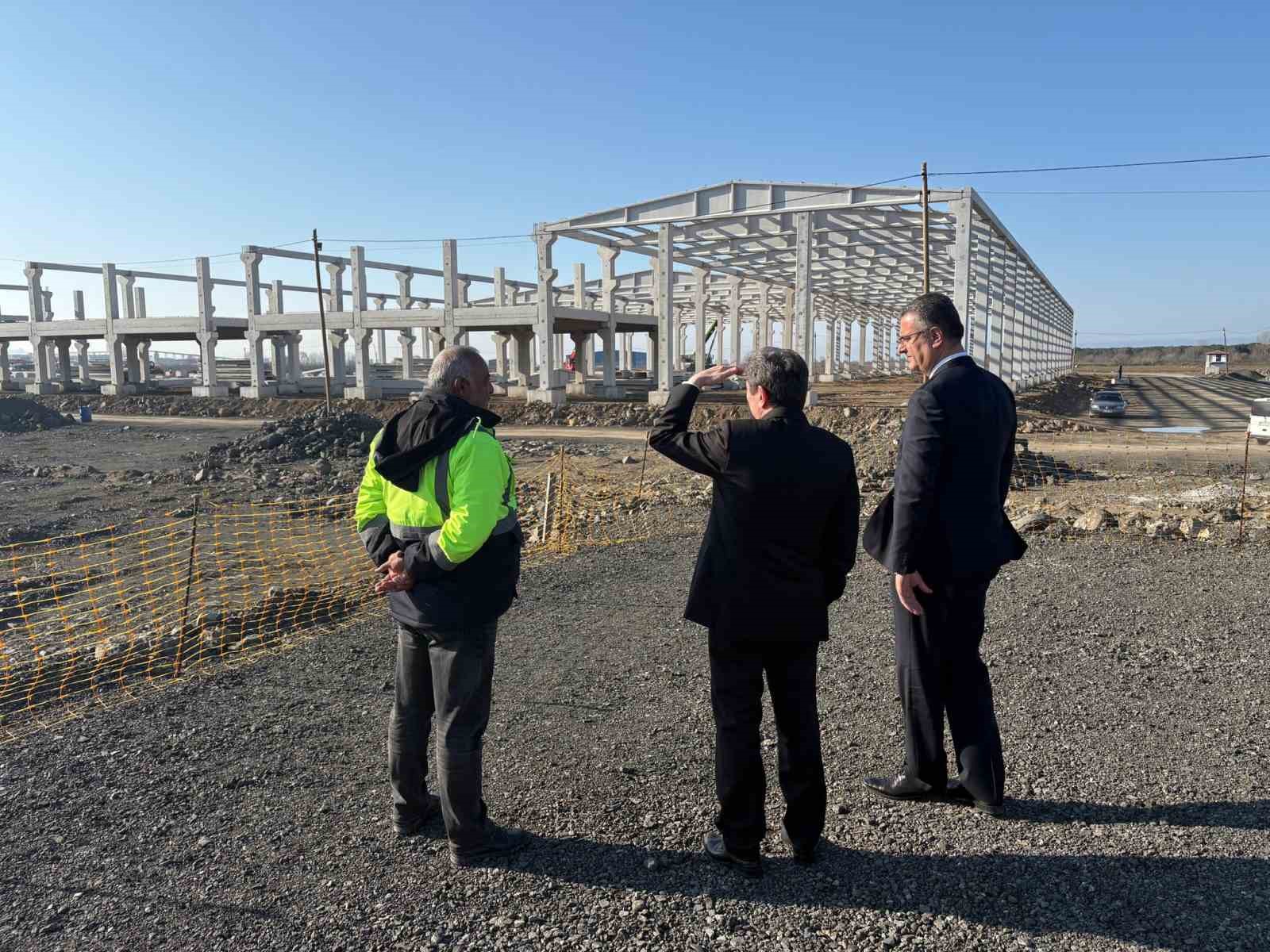 Samsun’da sanayi ve lojistik yatırımlarına yakın takip
