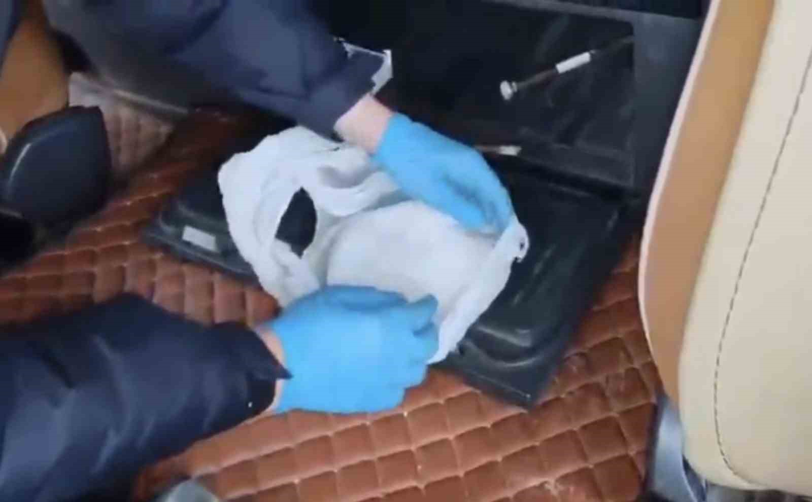 Samsun’da tırda metamfetamin ele geçirildi
