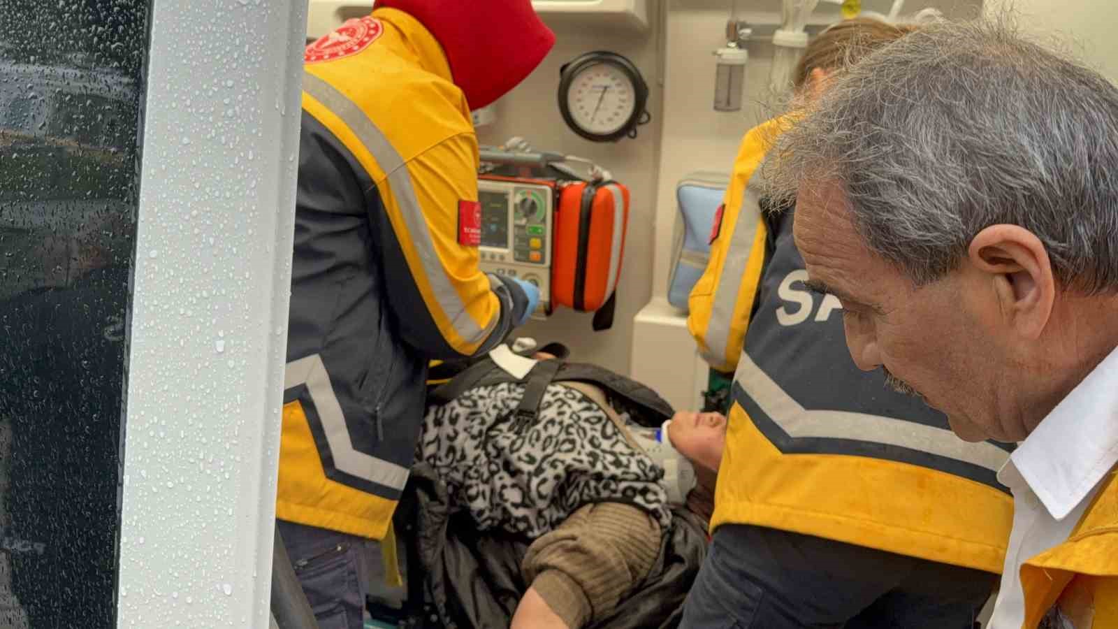 Samsun’da trafik kazası: 1 yaralı
